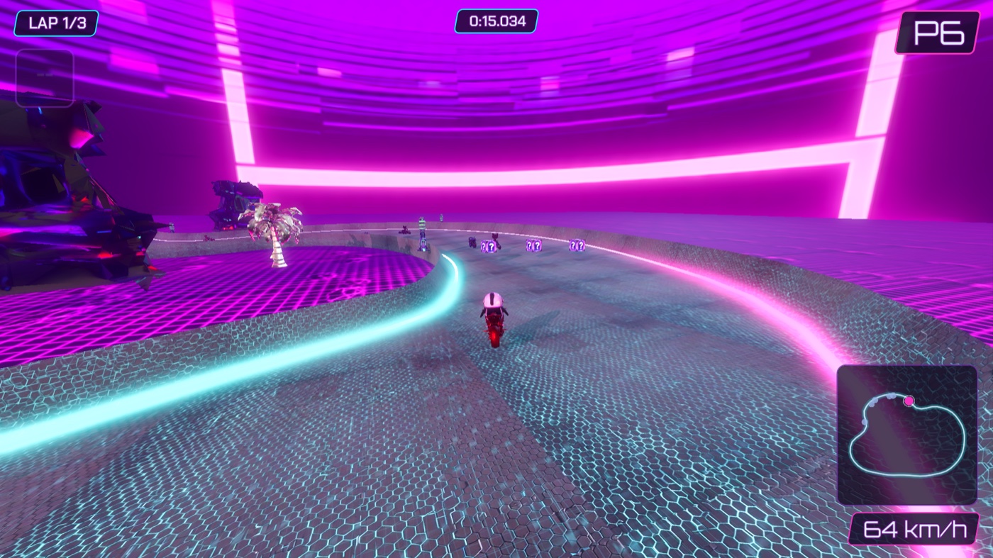 Volt Kart race — Neon Bay